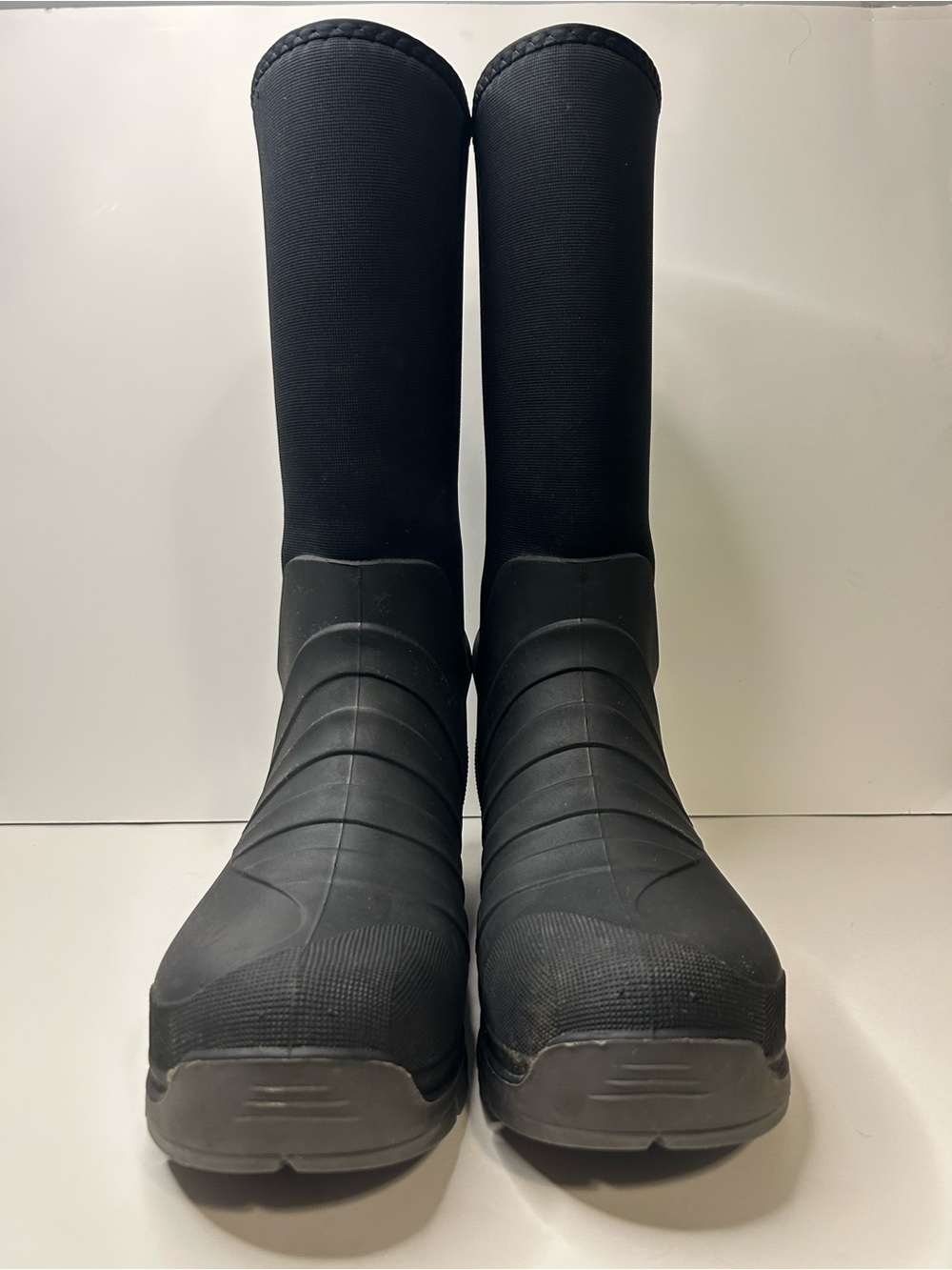 Kamik Black Logo Rain Boot